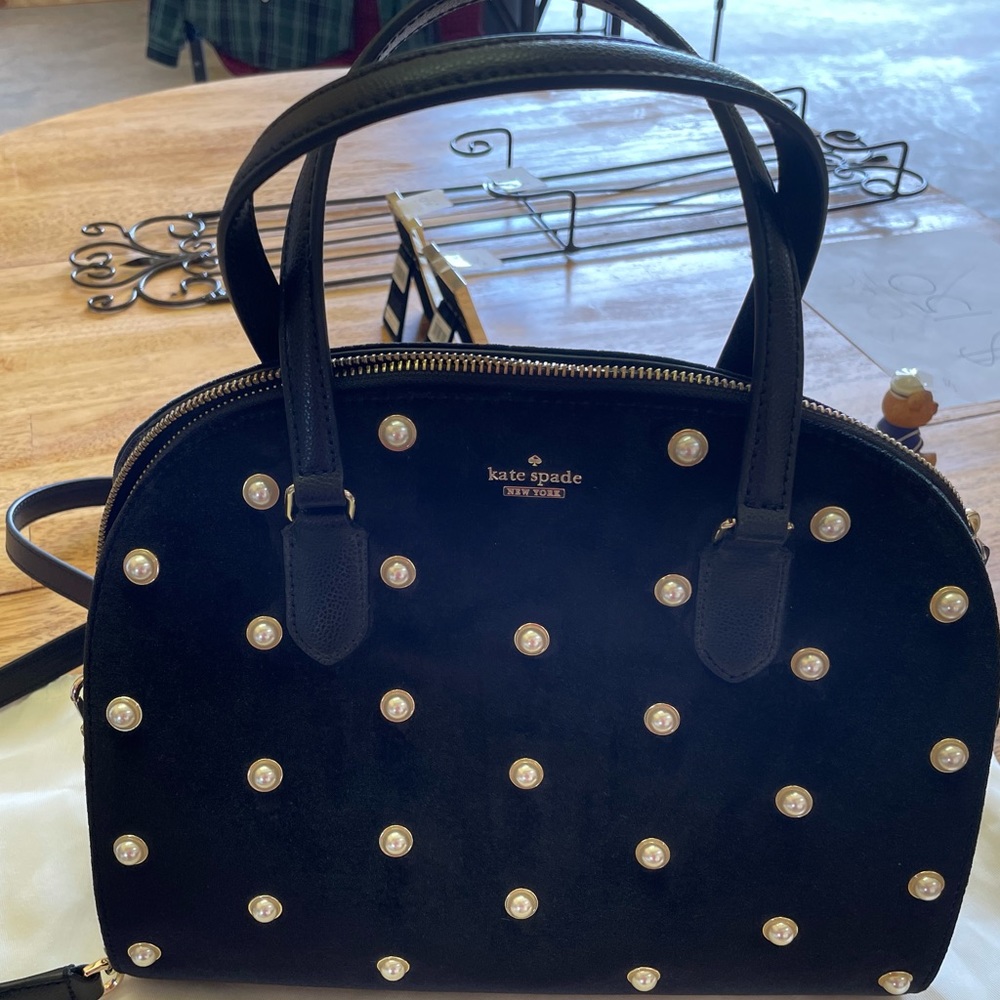 Kate spade velvet purse